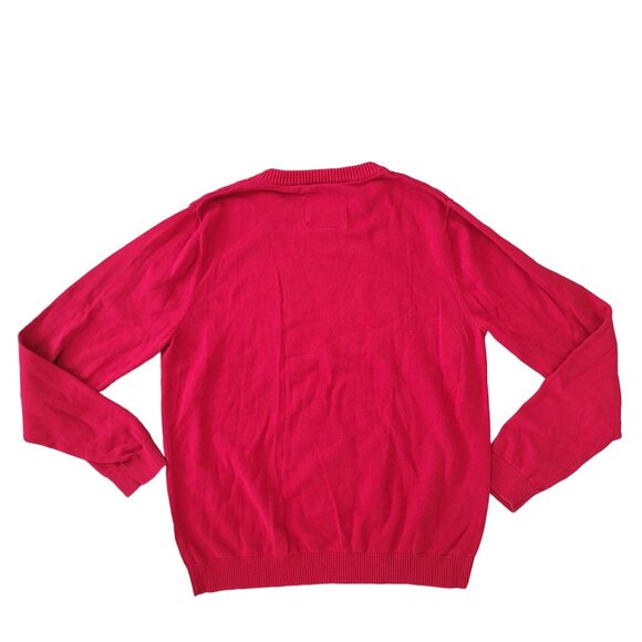 Men's Red Ugly Christmas Sweater "Take Me Gnome Tonight" gnome beer drinking L - Picture 3 of 7